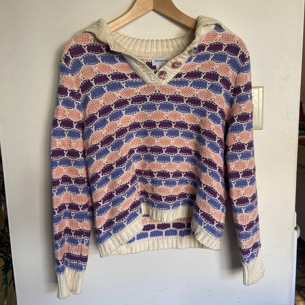 Find Me Now Knit Pullover